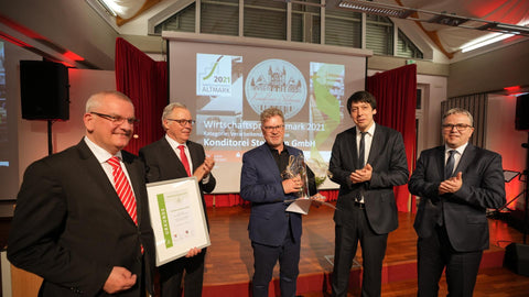 Konditorei Stehwien: Gewinner des Wirtschaftspreis Altmark 2021 Banner