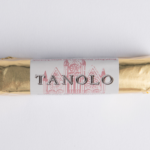 Tanolo, Nougat-Riegel überzogen mit feiner weißer Schokolade