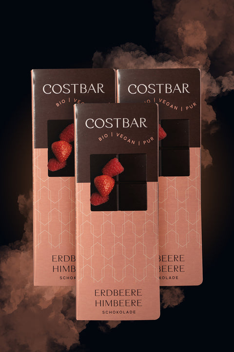 Costbar Schokolade Erdbeere Himbeere